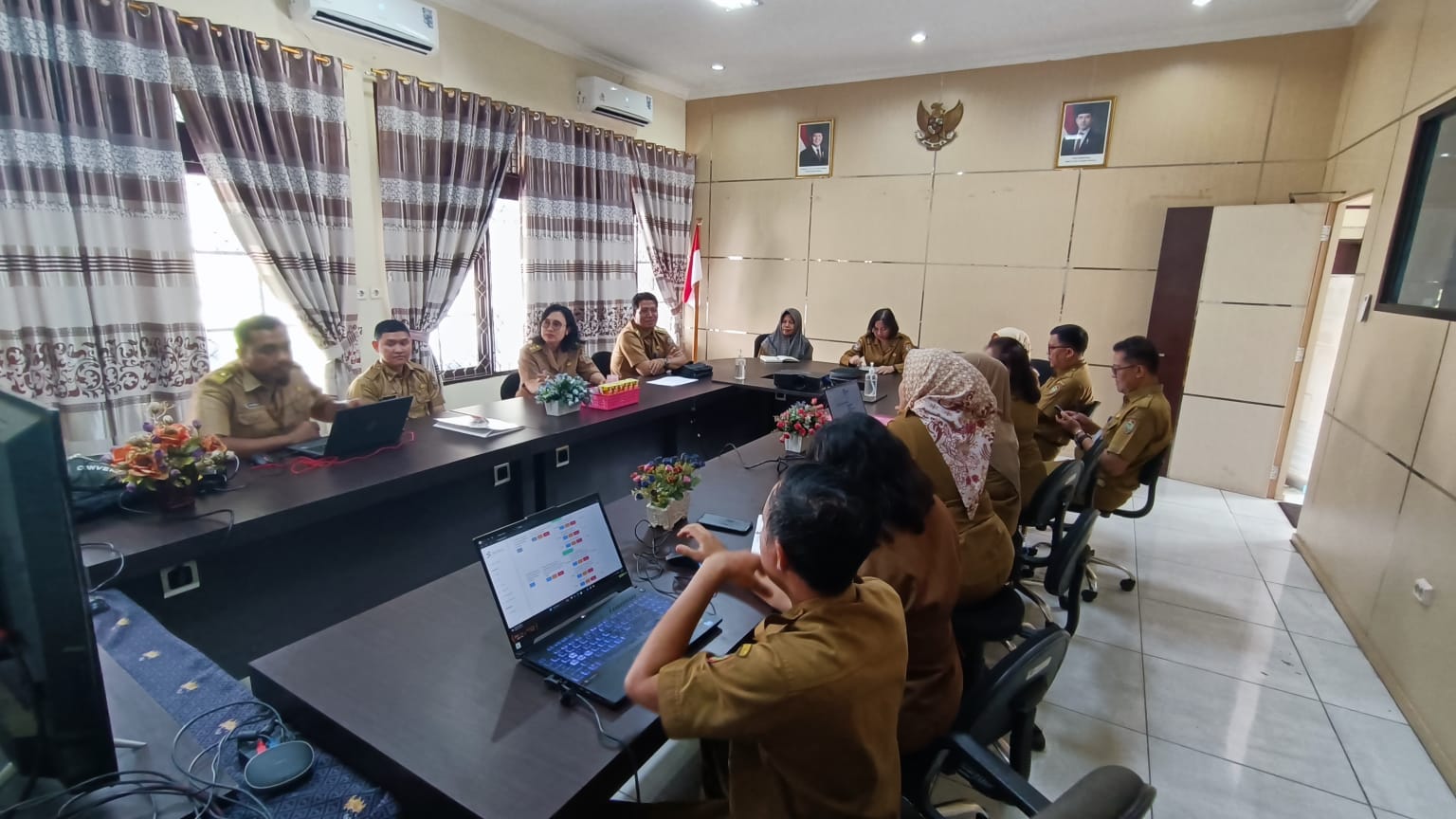 Kunjungan Badan Kepegawaian Daerah Provinsi Kalimantan Tengah