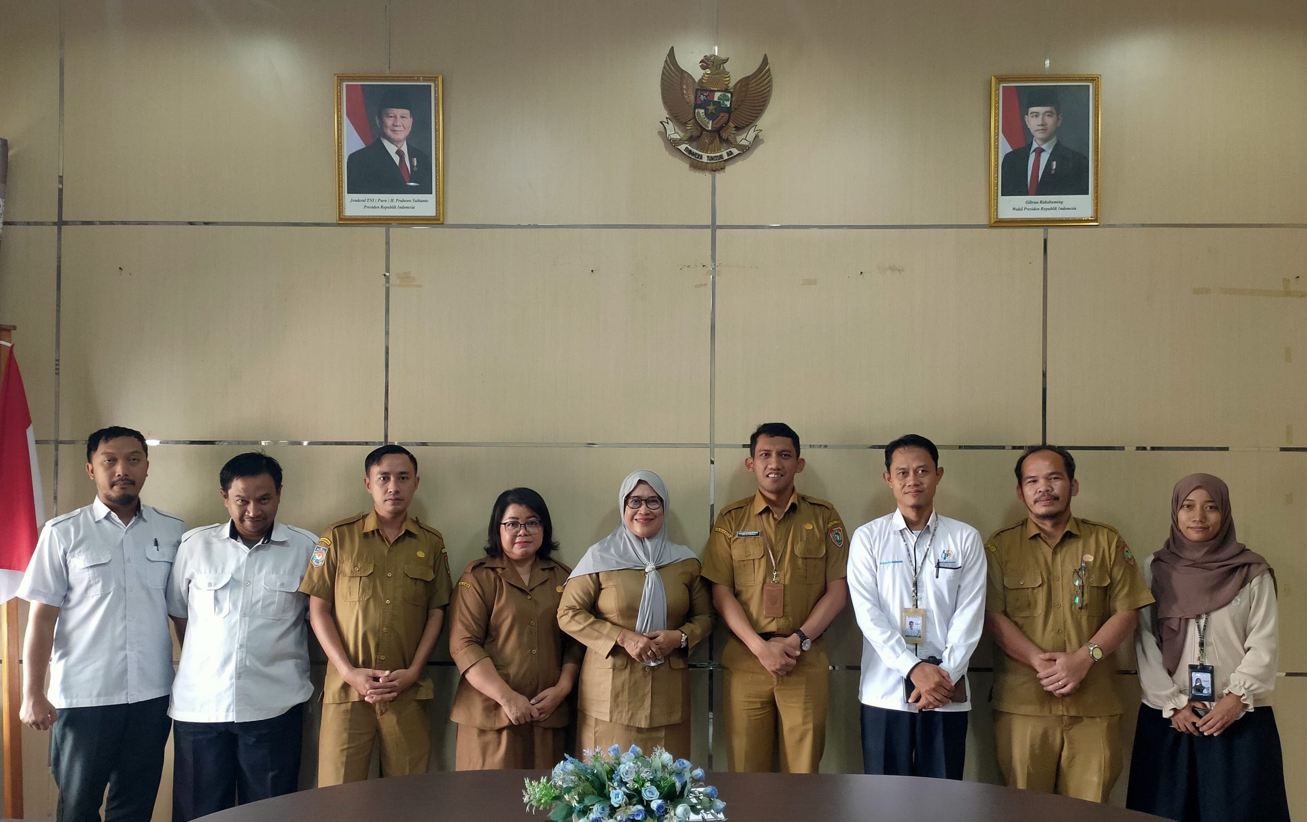 Kunjungan Dari Diskominfo Santik Prov. Kalteng & BPS Prov. Kalteng