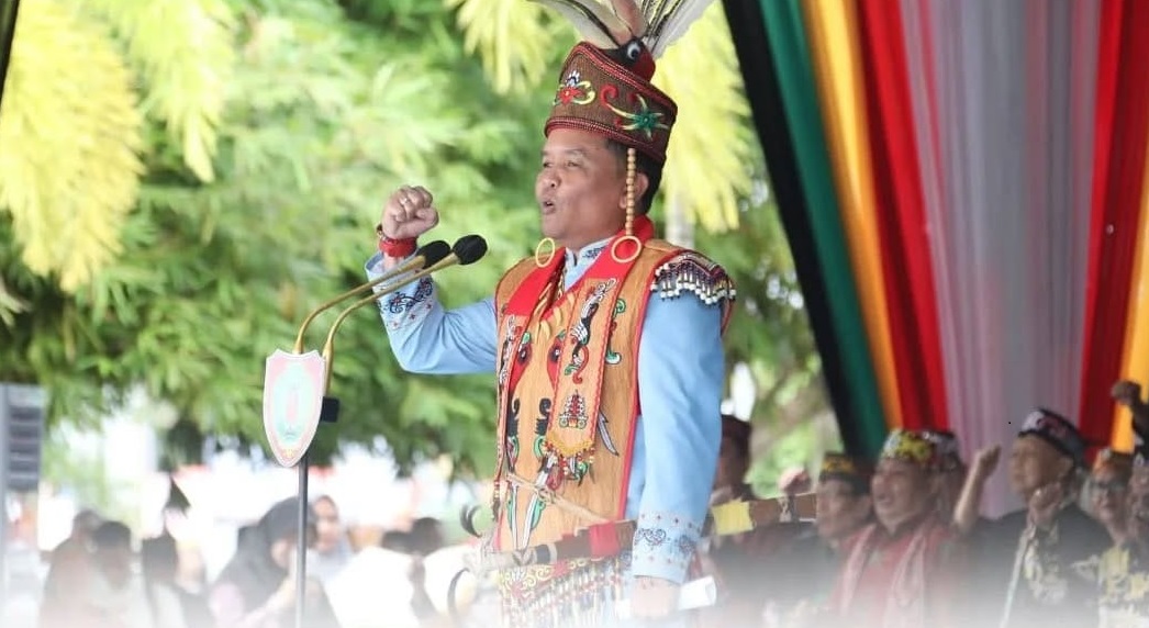 Gubernur Kalimantan Tengah Pimpin Hari Jadi Ke-68 Provinsi Kalimantan Tengah
