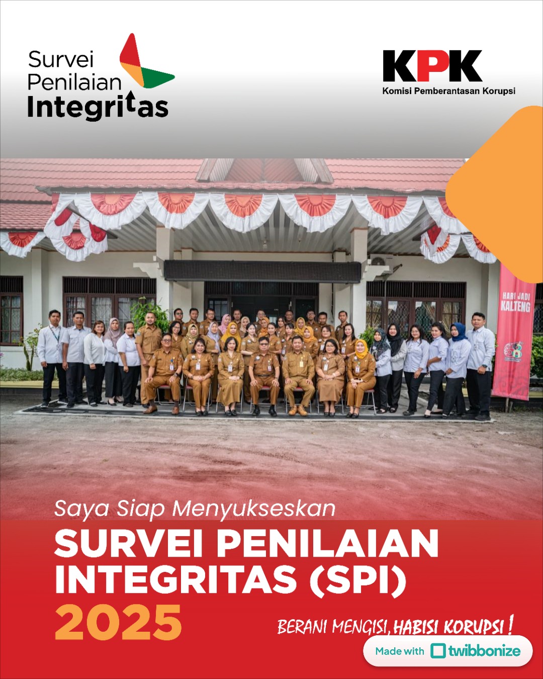 Survei Penilaian Integritas (SPI) 2025 Membangun Integritas Mewujudkan Pelayanan Publik Bebas Korupsi