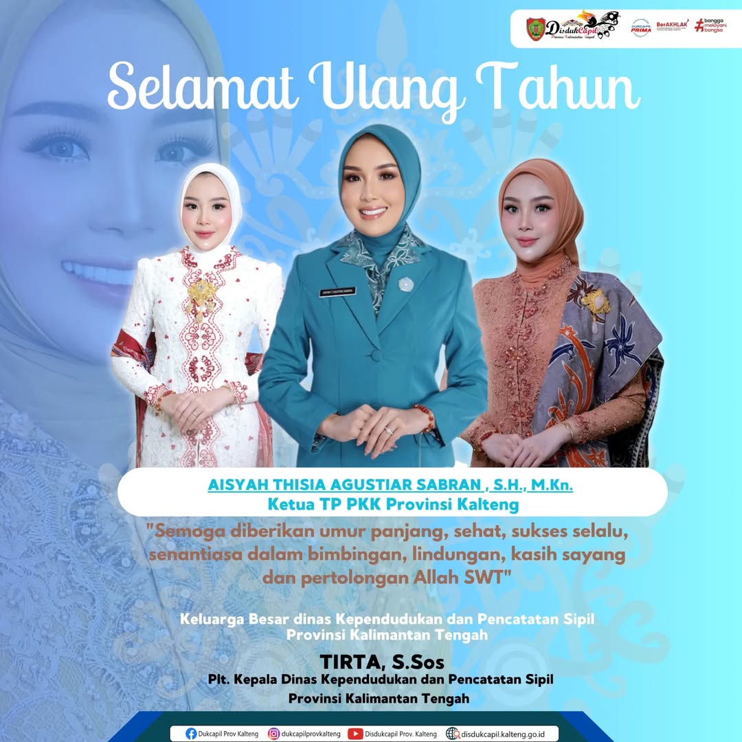 Selamat Ulang Tahun yang ke-26, Aisyah Thisia Agustiar Sabran