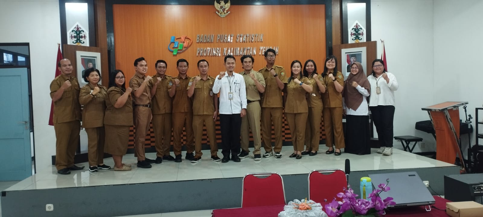 Rapat Evaluasi Pemenuhan Bukti Dukung Penyelenggaraan Statistik Sektoral