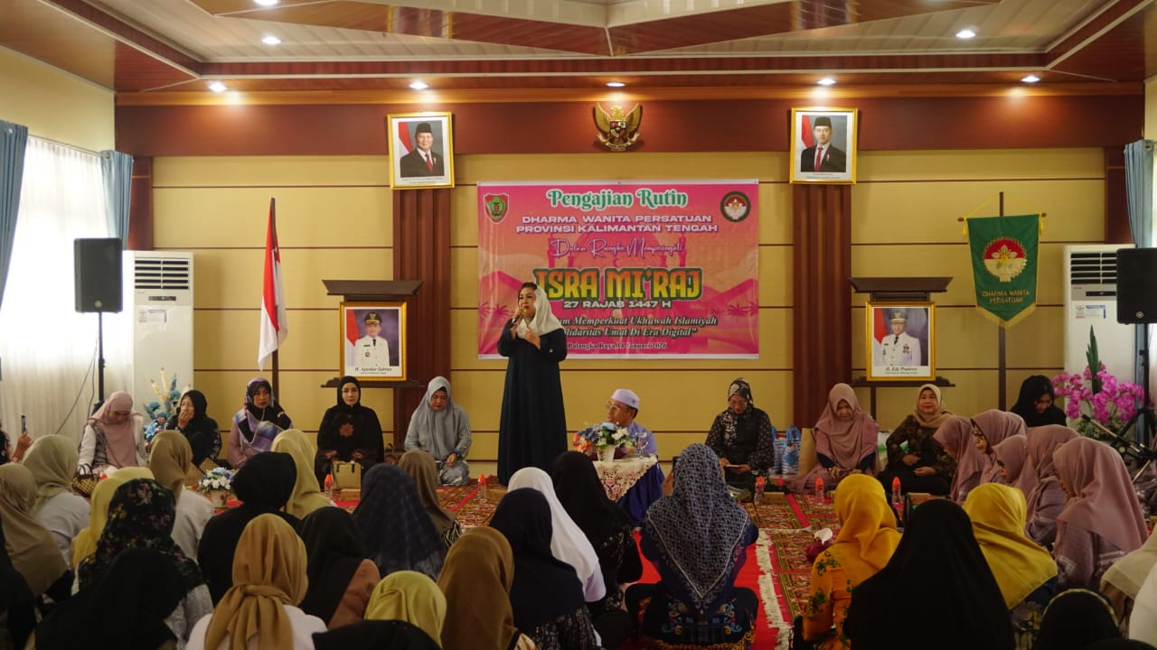 PENGAJIAN MENYAMBUT ISRA MI’RAJ (DWP) KALIMANTAN TENGAH