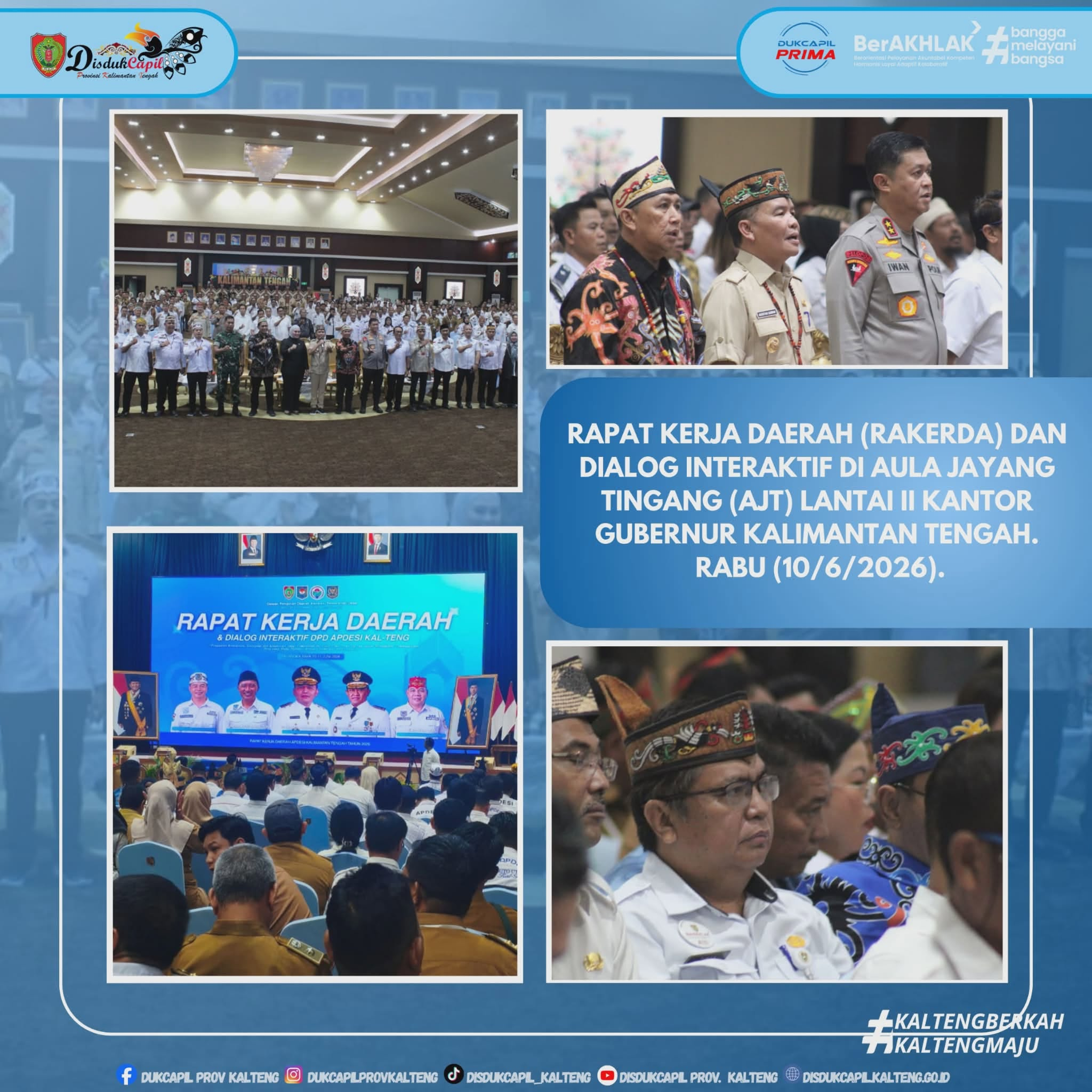 Rapat Kerja Daerah (Rakerda) dan Dialog Interaktif Dewan Pimpinan Daerah (DPD)