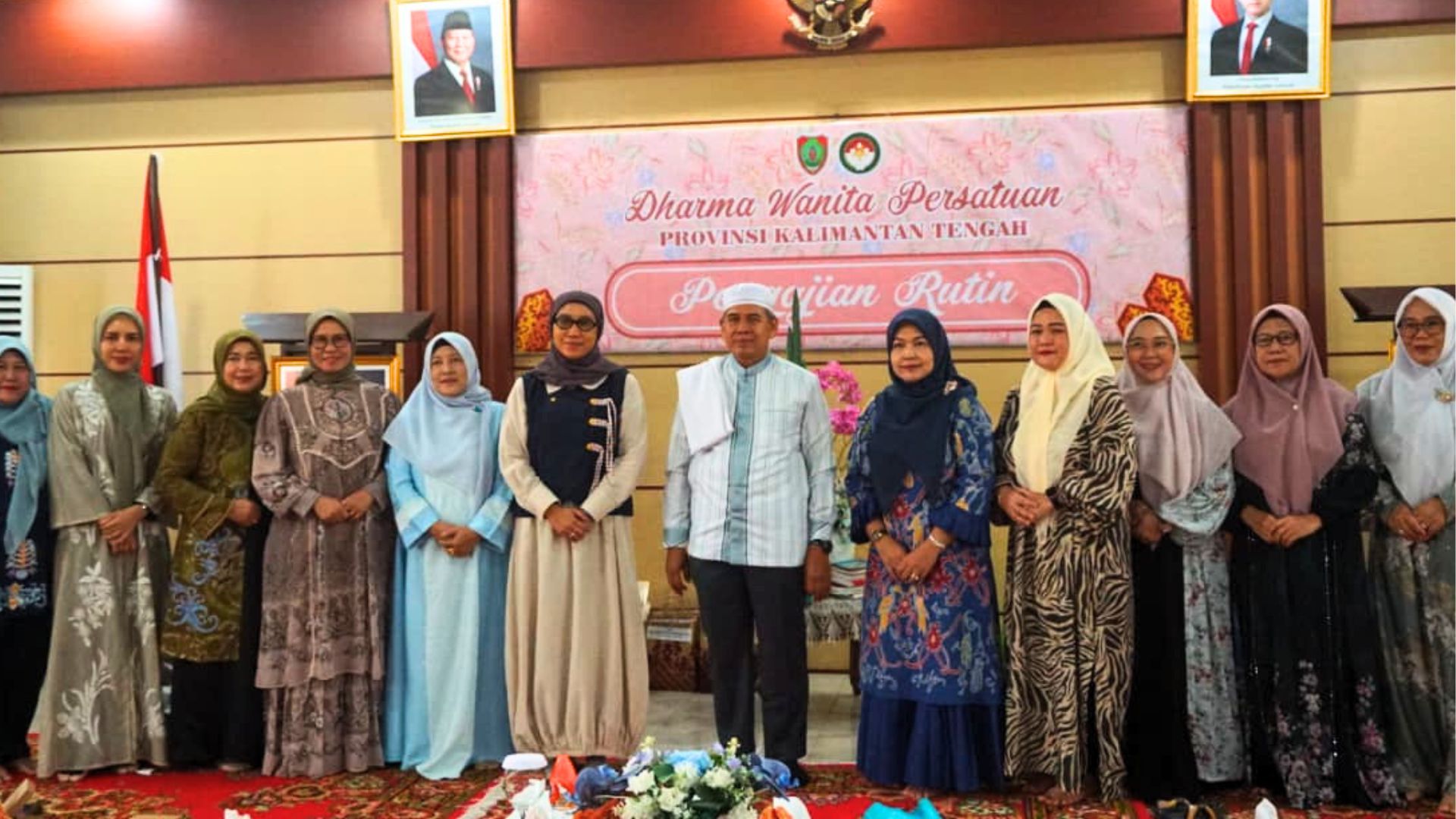 Pengajian rutin bulanan Dharma Wanita Persatuan (DWP) Juni 2026